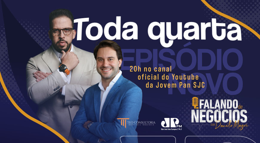 Estreia dia 04/0 no canal oficial do Youtube da Jovem Pan SJC