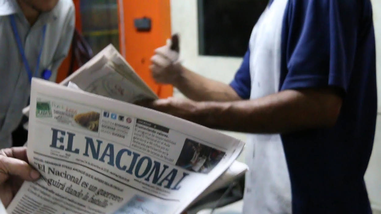 O jornal venezuelano El Nacional