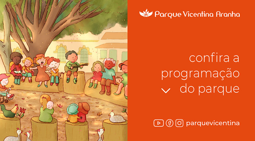 Confira a programação de Janeiro do Pq. Vicentina Aranha