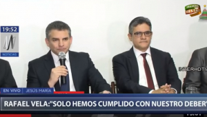 Os promotores peruanos Rafael Vela Barba e José Domingo Pérez foram demitidos na segunda-feira (31) pelo procurador-geral do país, Pedro Chavarry
