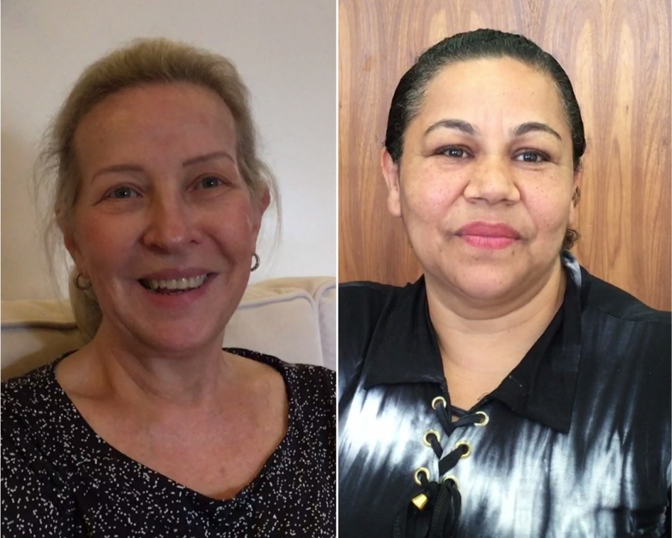 A promotora aposentada Liliana Buff e a faxineira Joelma Profeta dos Santos enfrentaram o mesmo desafio: o descrédito por serem mulheres