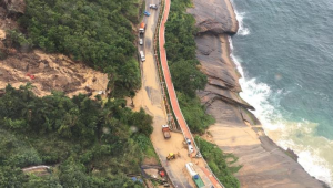 Avenida Niemeyer é reaberta após nove meses de interdição