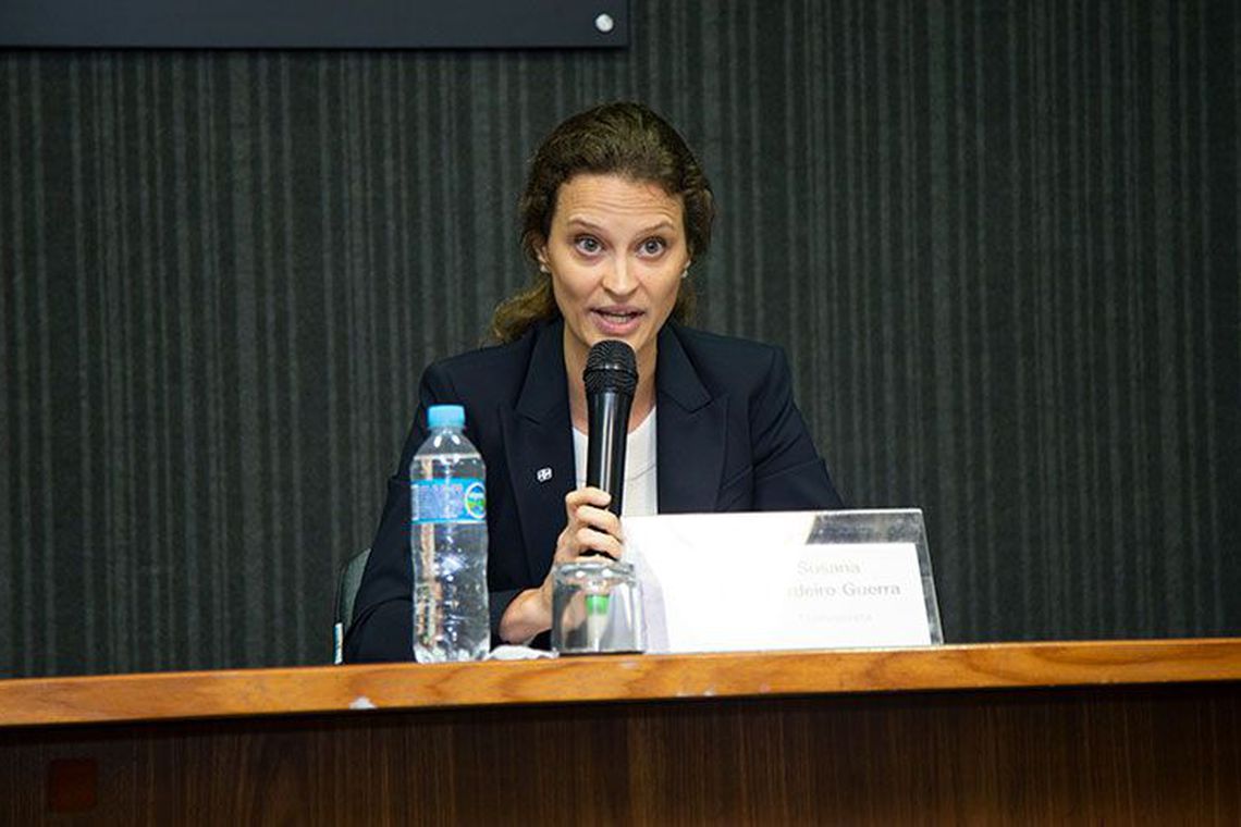 A presidente do Instituto Brasileiro de Geografia e Estatística (IBGE), Susana Cordeiro Guerra