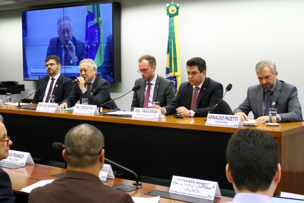 Audiência pública sobre ciclomotores, ciclo-elétricos, patinetes na Câmara dos Deputados