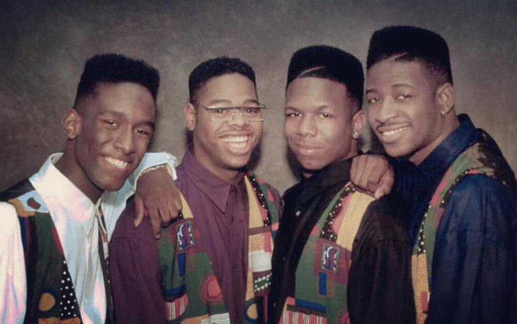 Рэп зарубежный 90х. Boyz II men. Boyz II men американский квартет. Группа афроамериканцев 80. Афроамериканская соул группа 90х.