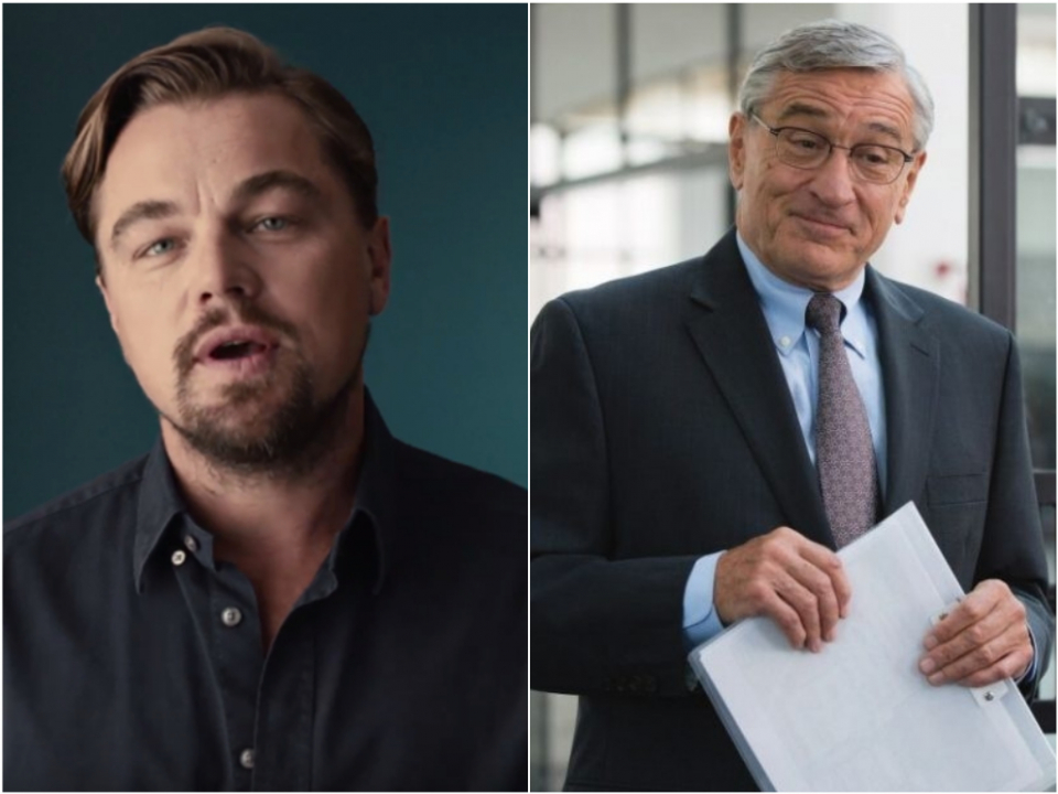 Robert De Niro e Leonardo DiCaprio vão atuar juntos em novo filme de