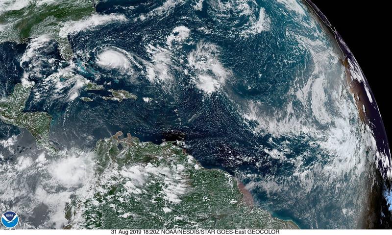 furacão dorian avança bahamas e flórida