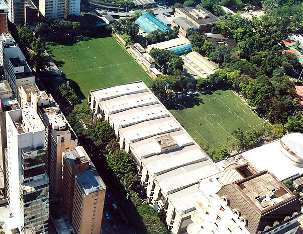 Vista aérea Esporte Clube Pinheiros