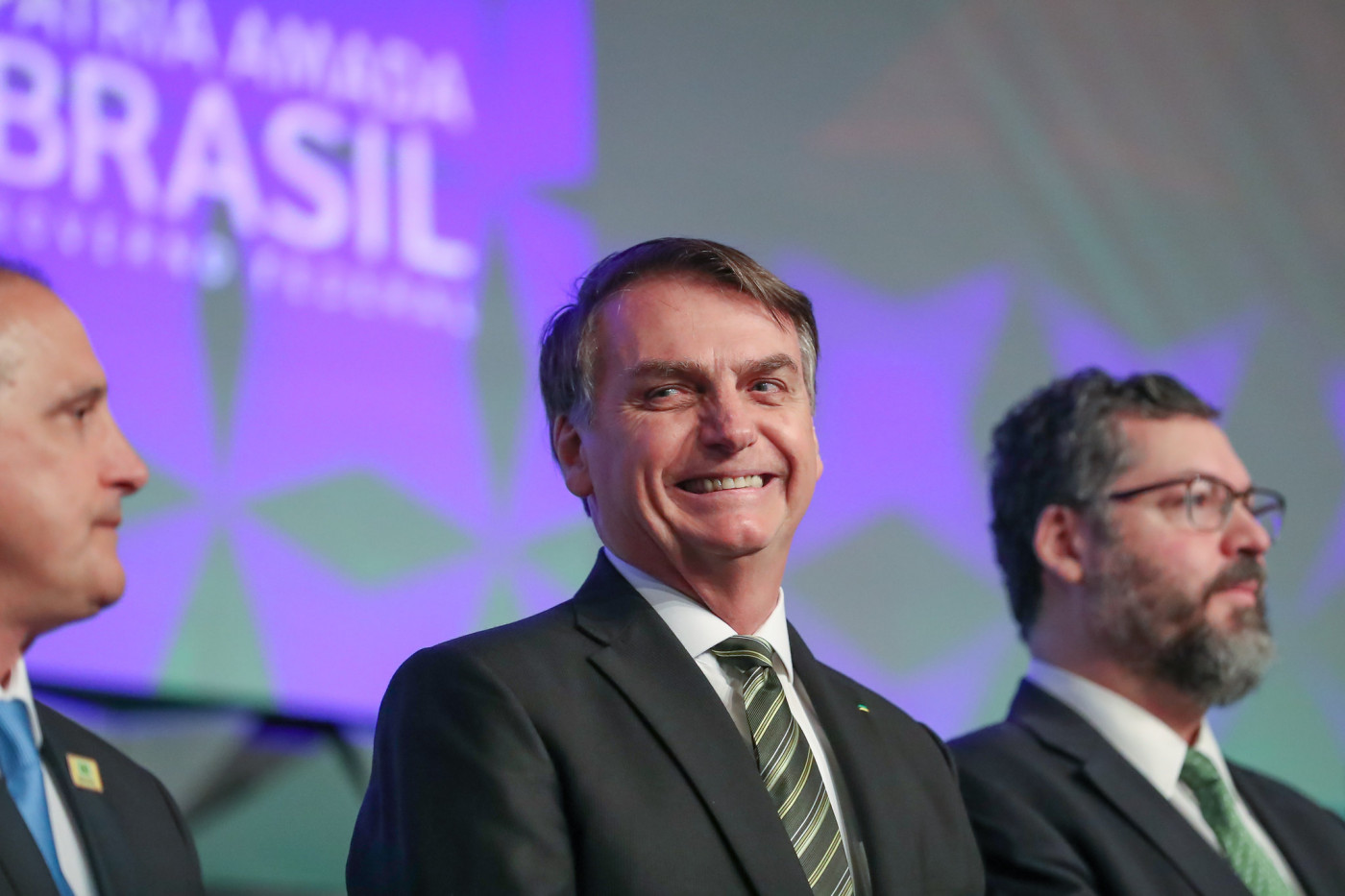 Jair Bolsonaro no Fórum de Investimento