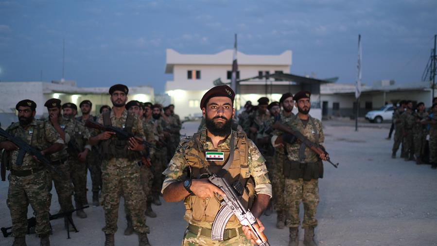 Operação contra curdos e estado islâmico