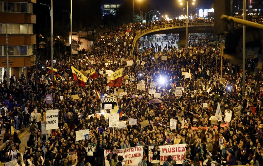 Grupo convoca ato contra governo Iván Duque na Embaixada da