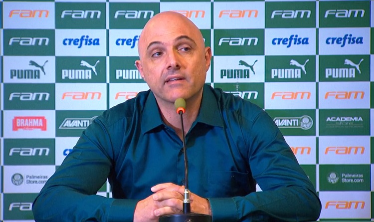 Maurício Galiotte é o atual presidente do Palmeiras