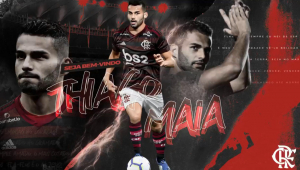 Thiago Maia escolhe música e diz: “Bola passa, jogador, não”