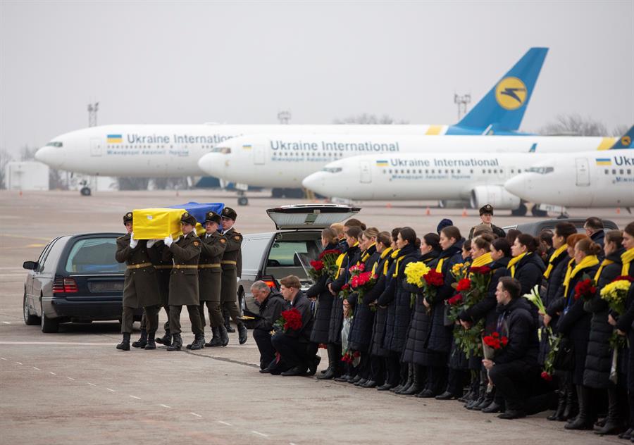 Ucrânia avião Kiev