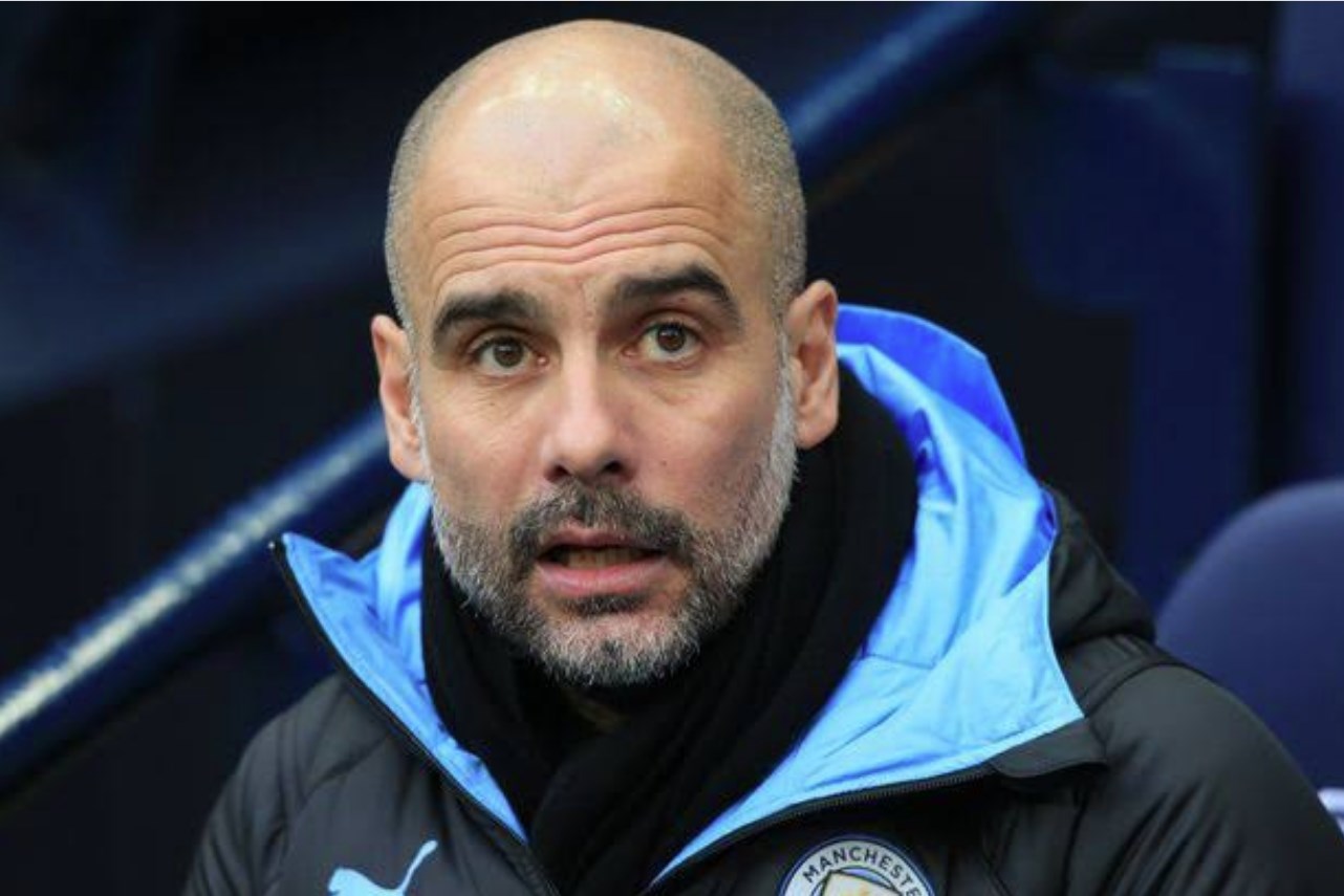 Pep Guardiola é treinador do Manchester City