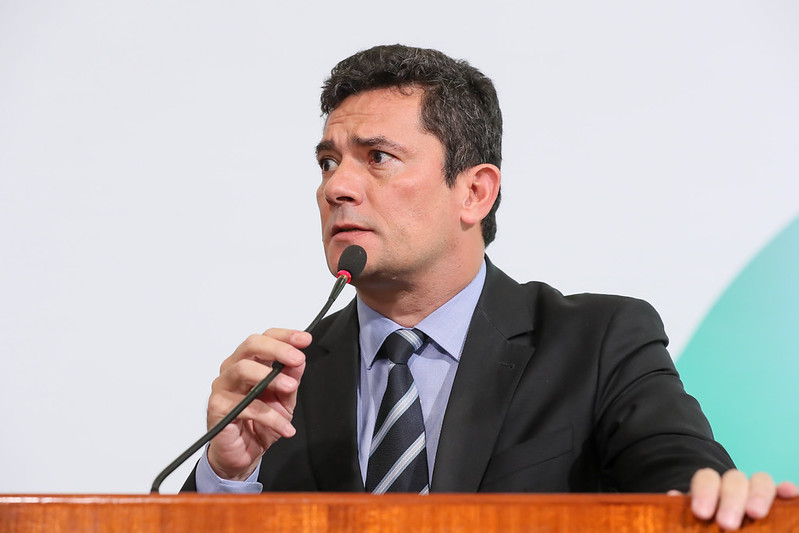 O ex-ministro da Justiça e Segurança Pública Sergio Moro