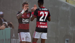 Gabigol e Bruno Henrique são ídolos do Flamengo