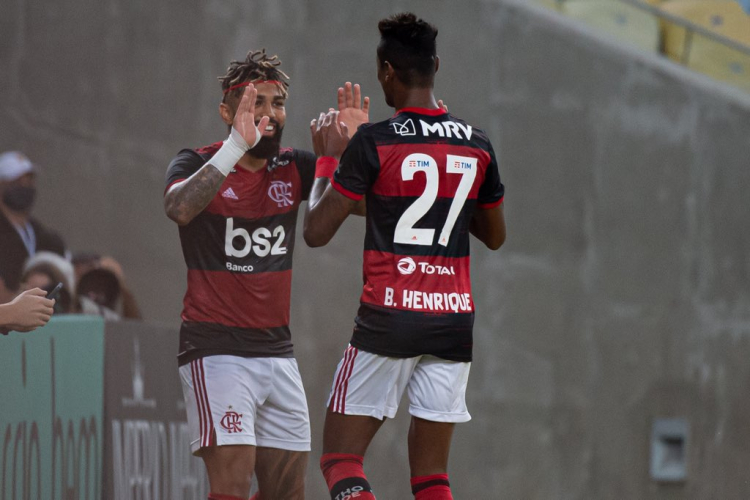 Gabigol e Bruno Henrique são ídolos do Flamengo