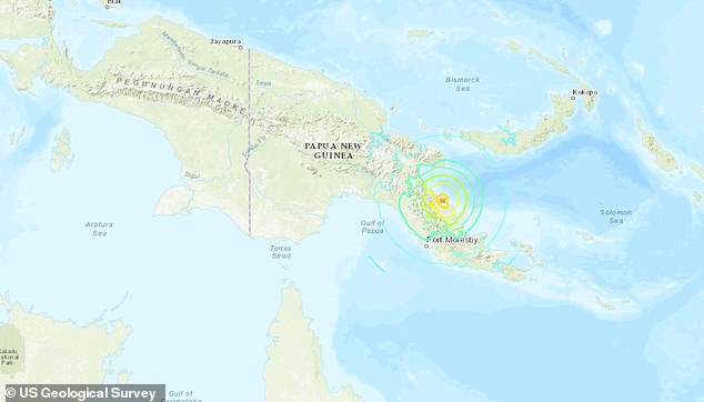 terremoto papua nova guiné
