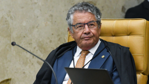 O ministro Marco Aurélio Mello do Supremo Tribunal Federal