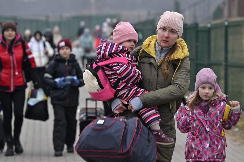 refugiados da ucrania