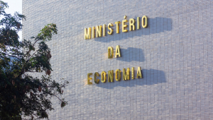 Fachada do Ministério da economia na Esplanada dos Ministérios