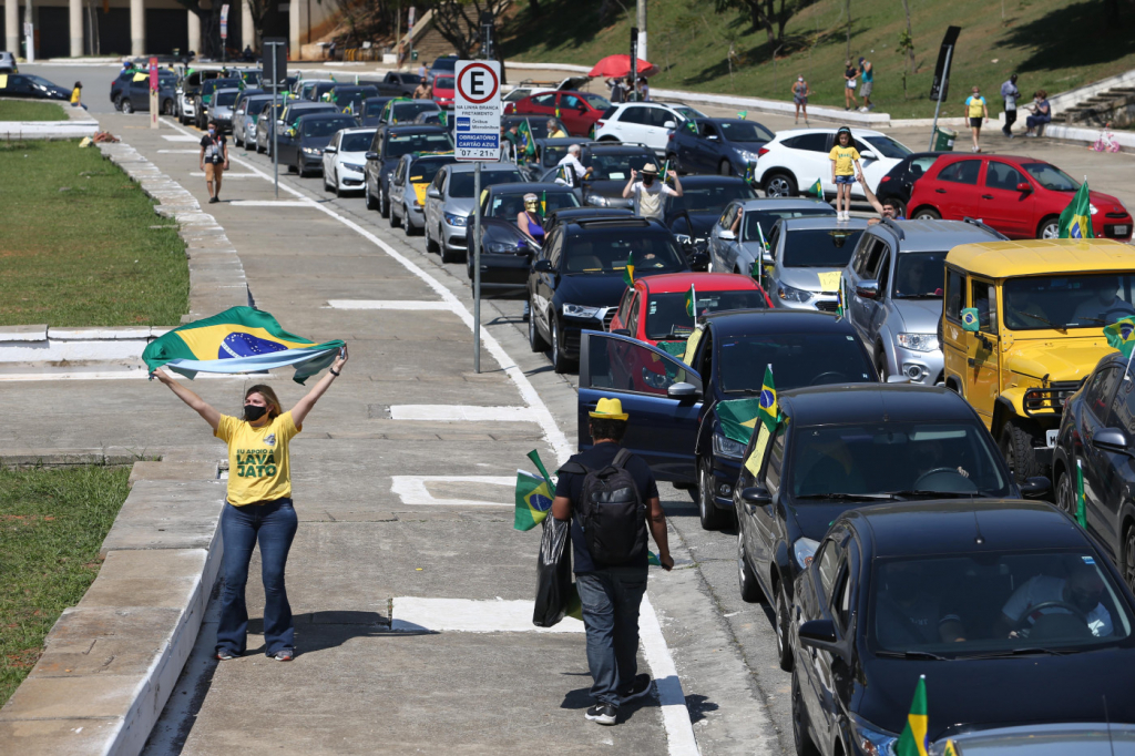 Carreata de apoiadores da Lava Jato em São Paulo