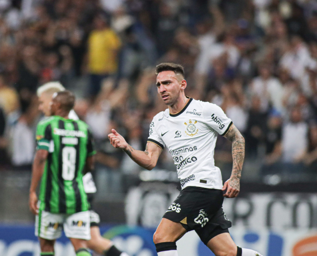 Corinthians empata com o América-MG e perde a liderança do Campeonato Brasileiro 3 des202205290281