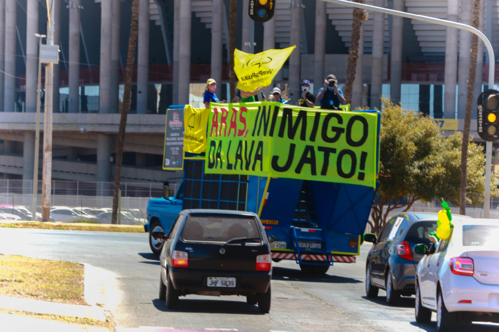 Carreata em Brasília em apoio à Lava Jato 