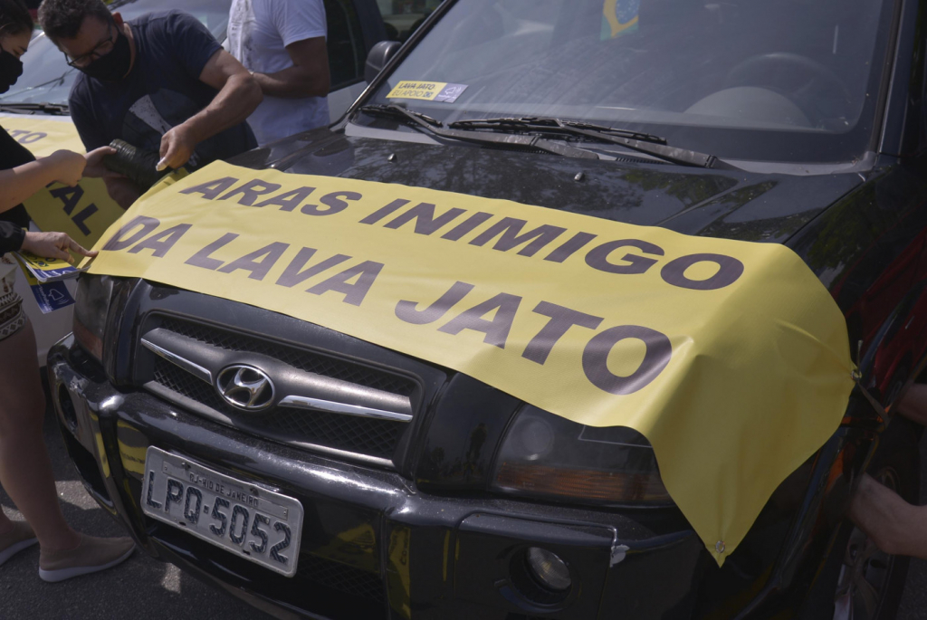 Carreata no Rio de Janeiro em apoio à Lava Jato 