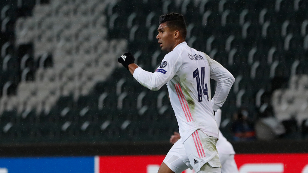 Casemiro brilha e Real Madrid arranca empate com Mönchengladbach na Liga  dos Campeões | Jovem Pan