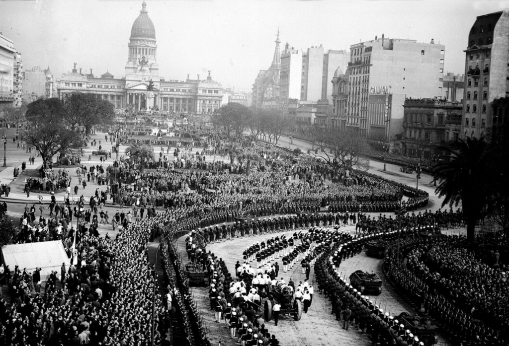 Enterro de Eva Peron
