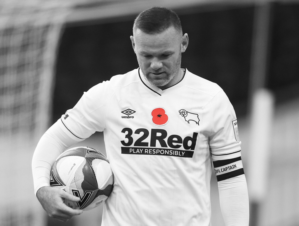 Rooney Sera Jogador E Treinador Interino Do Derby County Jovem Pan