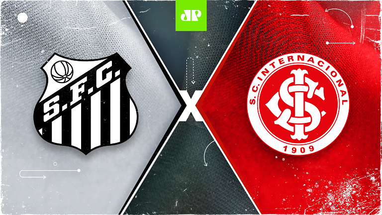 AO VIVO, INTERNACIONAL x SANTOS, BRASILEIRÃO SERIE A