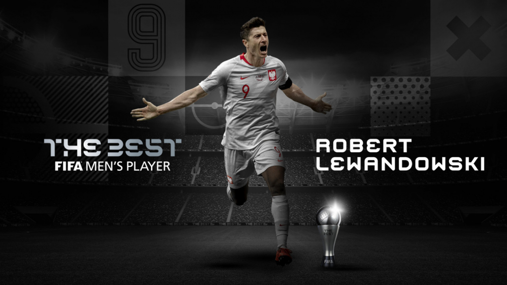 Robert Lewandowski é eleito melhor jogador do mundo pela Fifa
