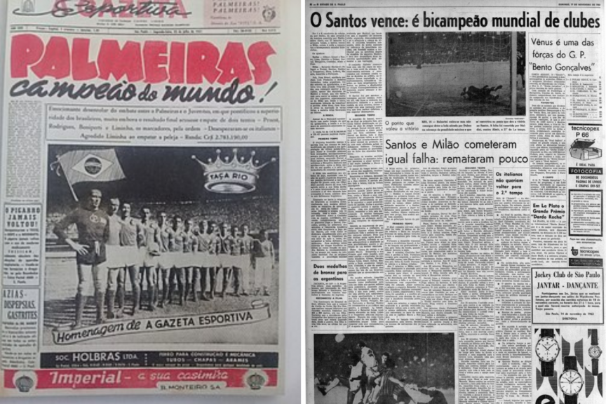 A Gazeta Espotiva reconheceu o Mundial de 1951 como o maior