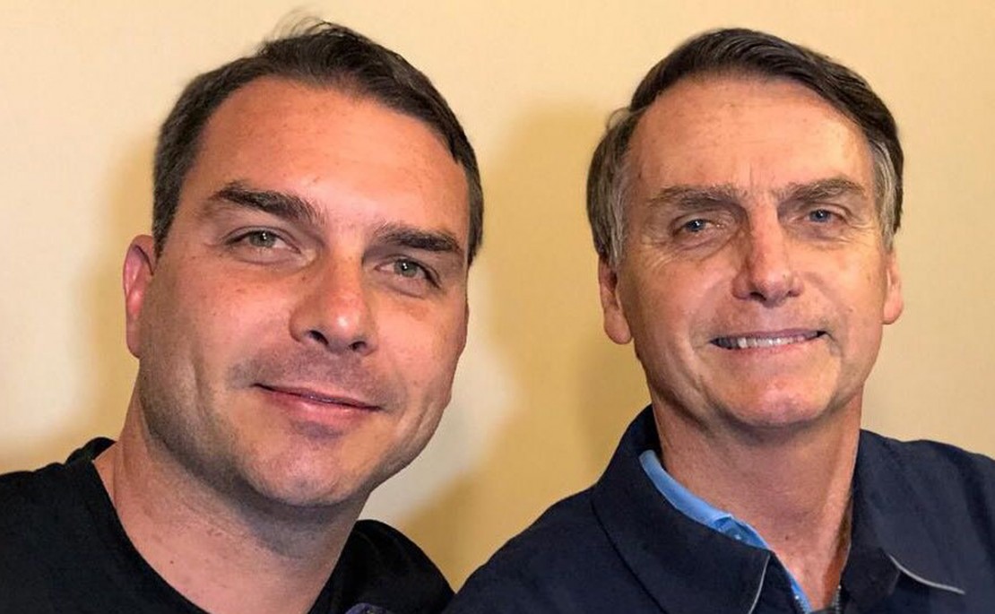 Flávio e Bolsonaro