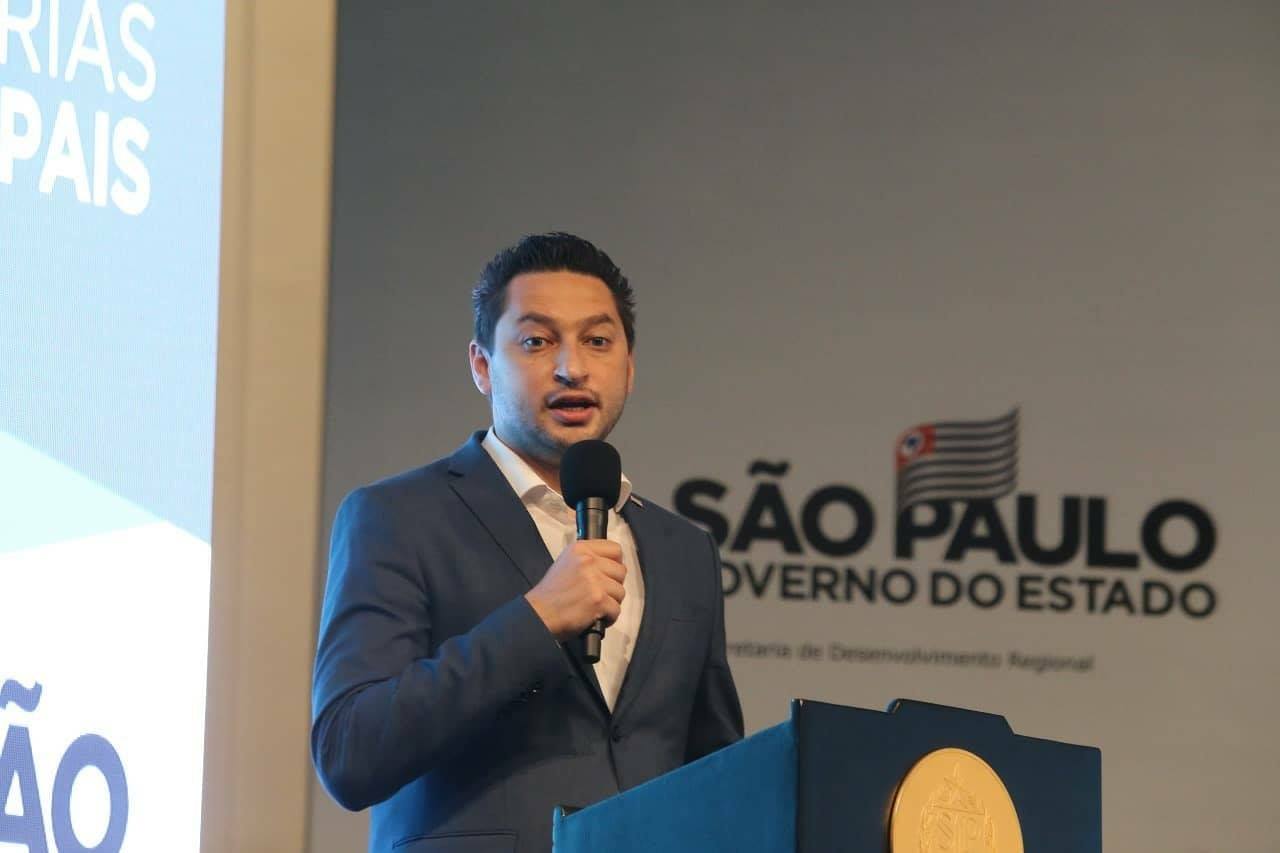 O secretário de Desenvolvimento Regional do Estado de São Paulo, Marco Vinholi