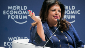 Empresária Luiza Trajano no Fórum Econômico Mundial