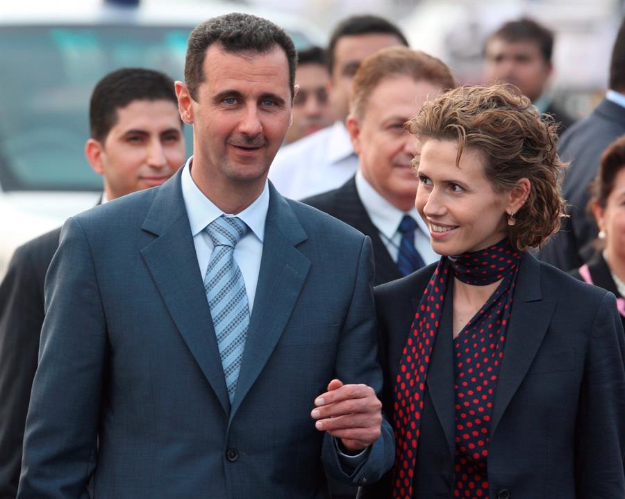 O presidente da Síria, Bashar al-Assad, e a sua esposa testaram positivo para o novo coronavírus