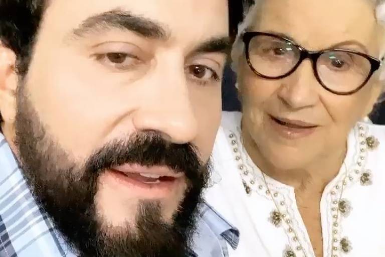 Mãe do padre Fábio de Melo em publicação no Instagram