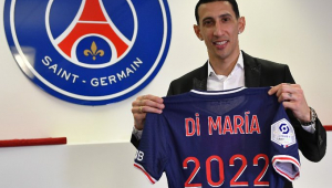 Di María renovou contrato com o PSG até 2022