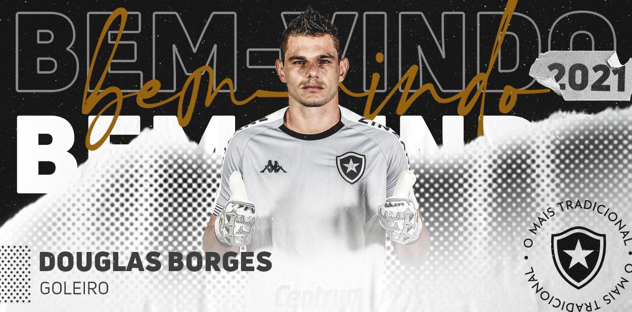Botafogo anunciou a contratação de Douglas Borges