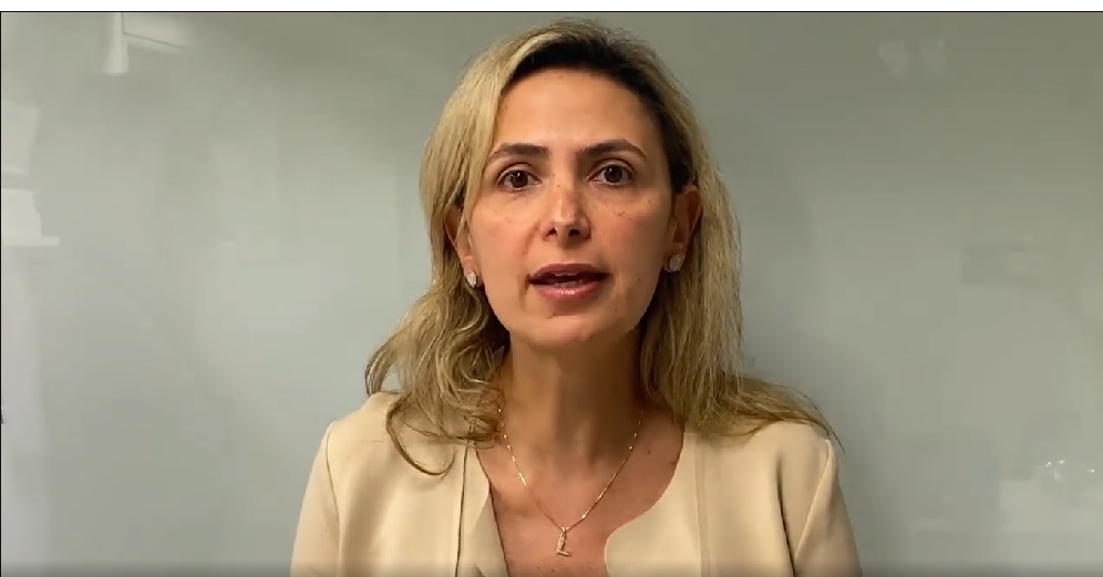 A médica Ludhmila Abrahão Hajjar fala sobre medicina em vídeo do Instagram