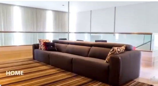 Print de vídeo de divulgação da construtora/ mansão de Flávio Bolsonaro