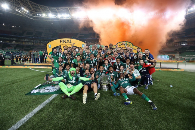 O Palmeiras foi campeão da Copa do Brasil 2020 ao bater o Grêmio