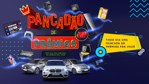 Banner da promoção Pancadão de Prêmios