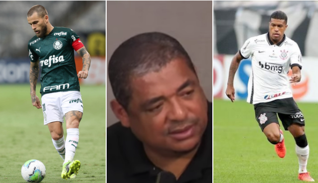 Vampeta analisou o elenco de Corinthians e Palmeiras antes do Dérbi