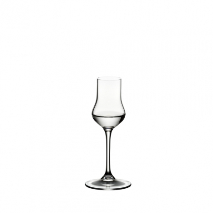 Taça de vinho sobremesa em fundo branco
