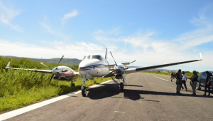 Acidente de avião que transportava vacinas na Bahia